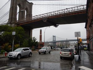 Sotto il ponte di Brooklyn