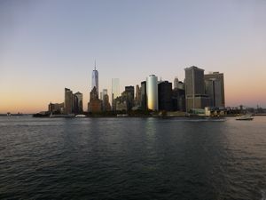 La punta dell'isola di Manhattan