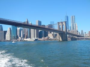 sotto al ponte di Brooklyn