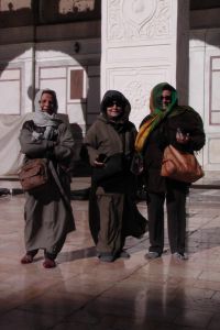 Nel cortile della Grande Moschea